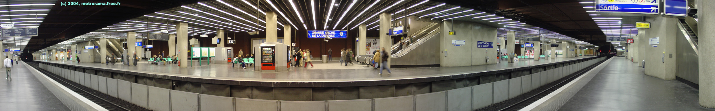 Grande Arche de La Défense Ligne RER A